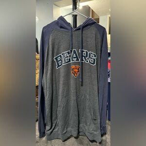 Chicago Bears 3XLT long sleeve hooded shirt